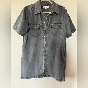 Madewell Gray Mini Dress